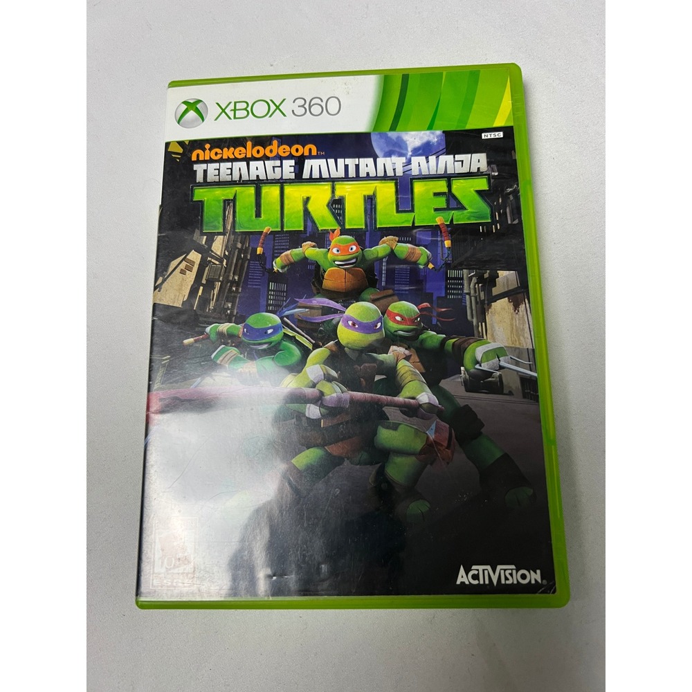 Nickelodeon Teenage Mutant Ninja‎ Turtles Xbox 360 Game Activision